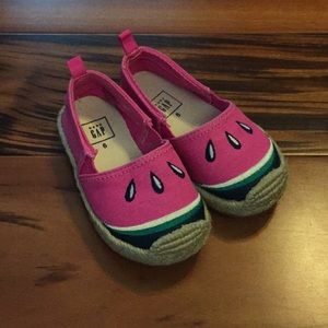 Baby Gap Watermelon espadrille